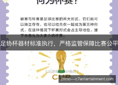 足协杯器材标准执行，严格监管保障比赛公平